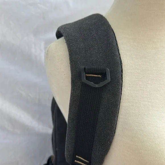 Or@MI Black Denim Backpack - Picture 4 of 7